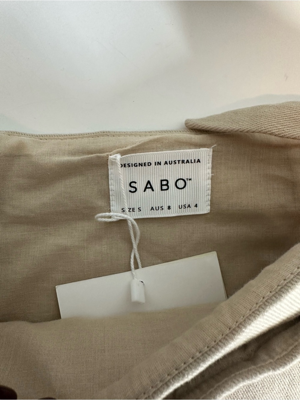SABO Hadley Top & Skirt Set in Light Beige - Picture 15 of 16